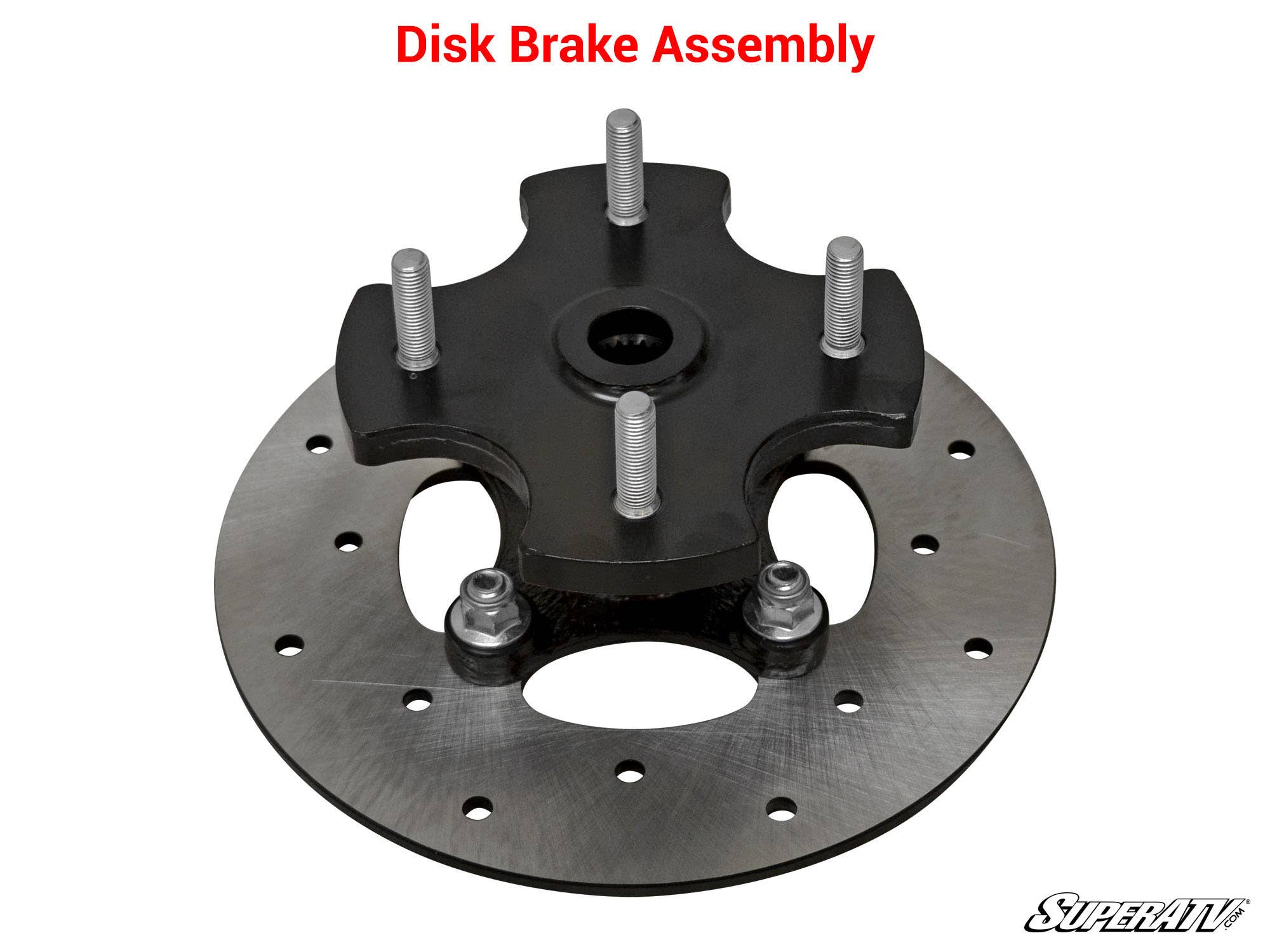 Photo of SuperATV Honda Utility ATV Rear Disc Brake Kit by SuperATV - Premium Brake Pads & Rotors for UTVs / Side by Sides