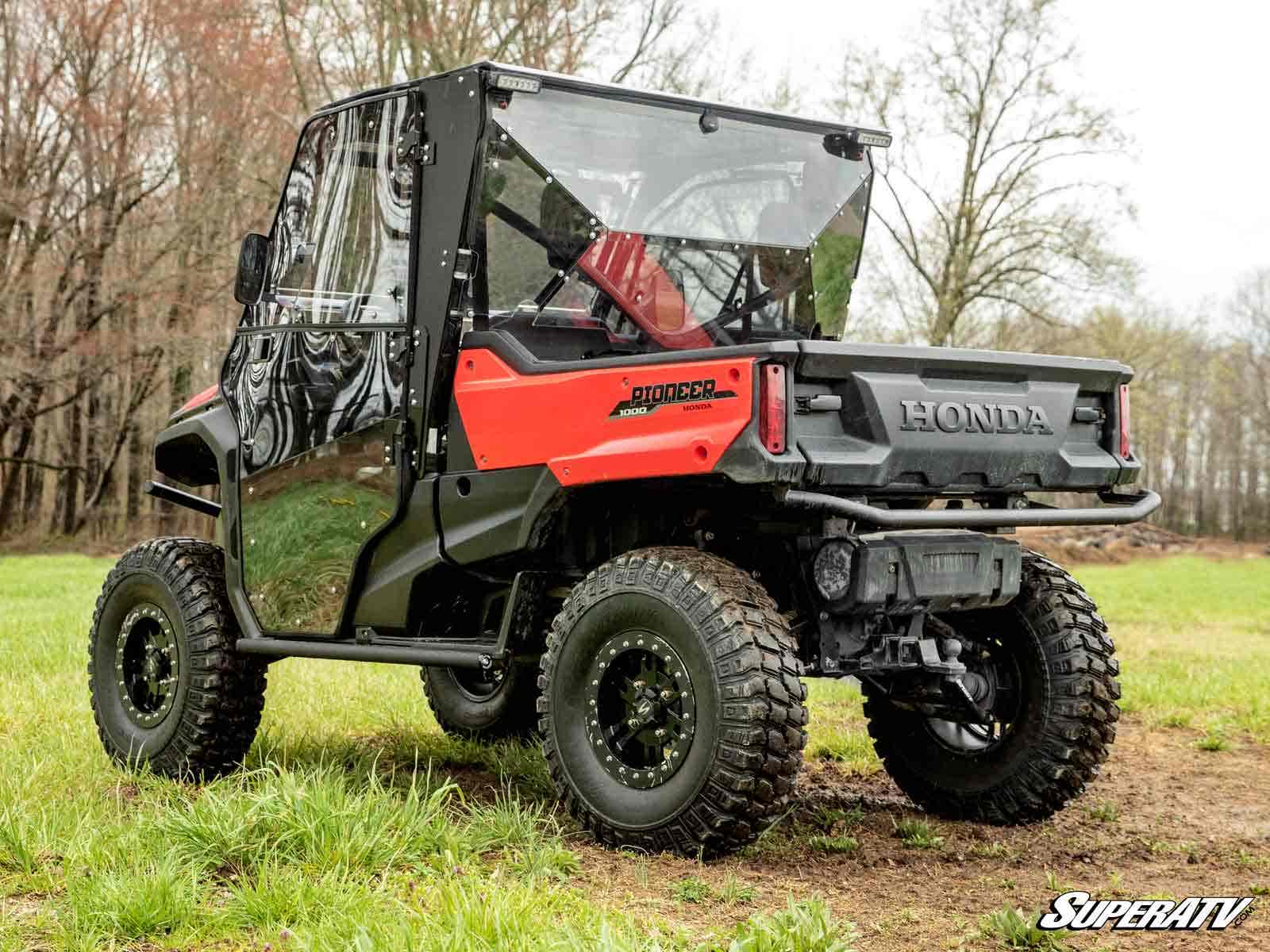 Photo of SuperATV Honda Pioneer 1000 Convertible Cab Enclosure Doors by SuperATV - Premium Cab Enclosures for UTVs / Side by Sides