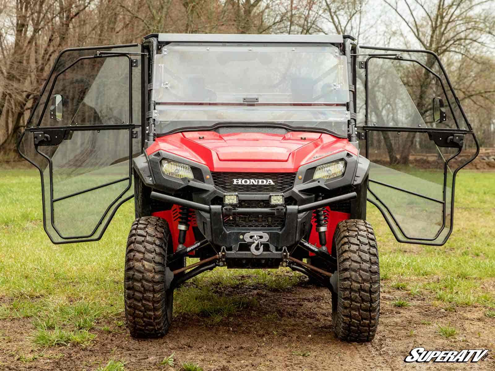 Photo of SuperATV Honda Pioneer 1000 Convertible Cab Enclosure Doors by SuperATV - Premium Cab Enclosures for UTVs / Side by Sides
