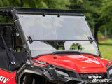Photo of SuperATV Honda Pioneer 1000 Scratch-Resistant 3-in-1 Windshield by SuperATV - Premium Windshields for UTVs / Side by Sides