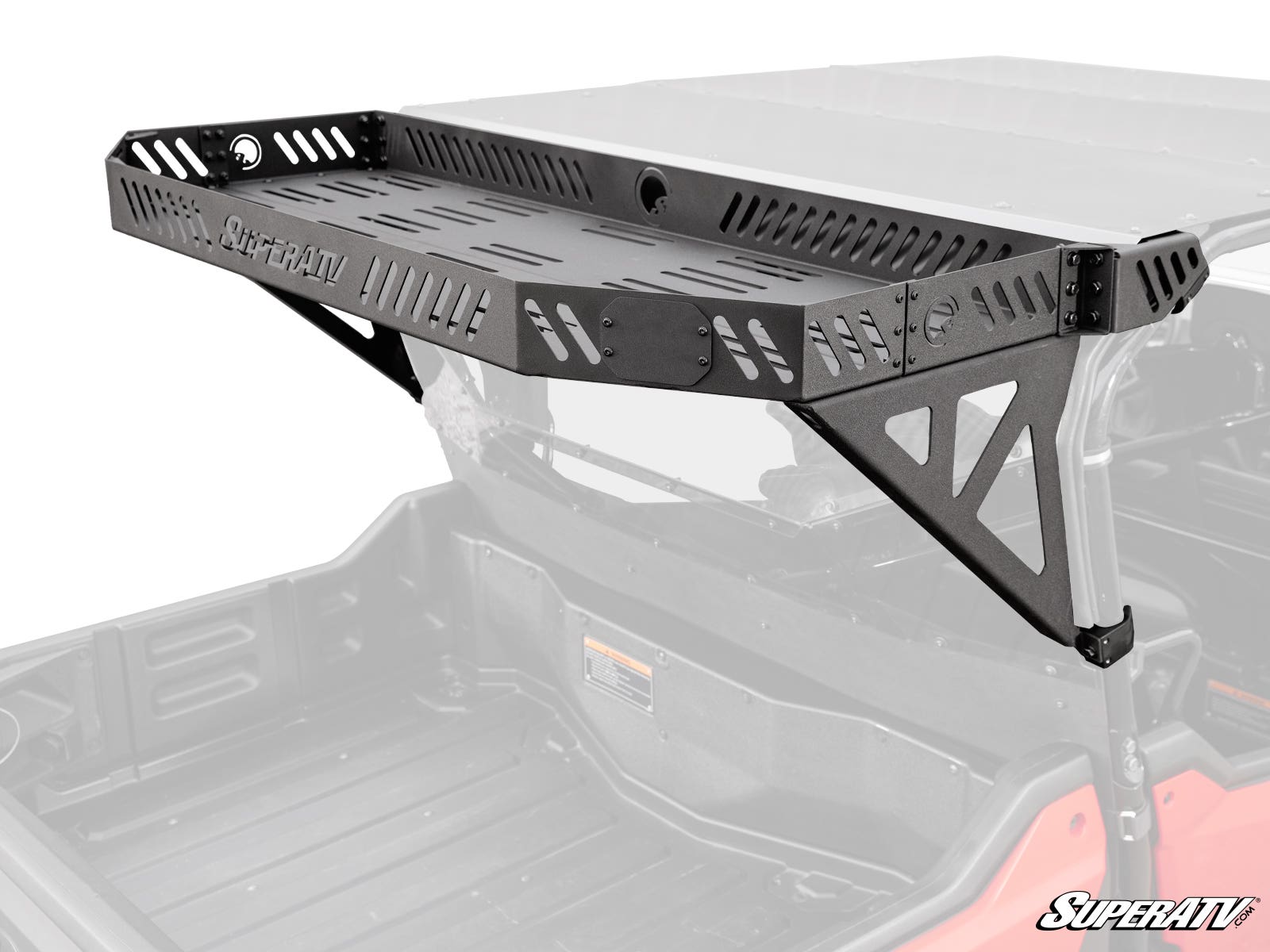 Photo of SuperATV Honda Pioneer 1000-6 Bed Rack Echo by SuperATV - Premium Mounts for UTVs / Side by Sides
