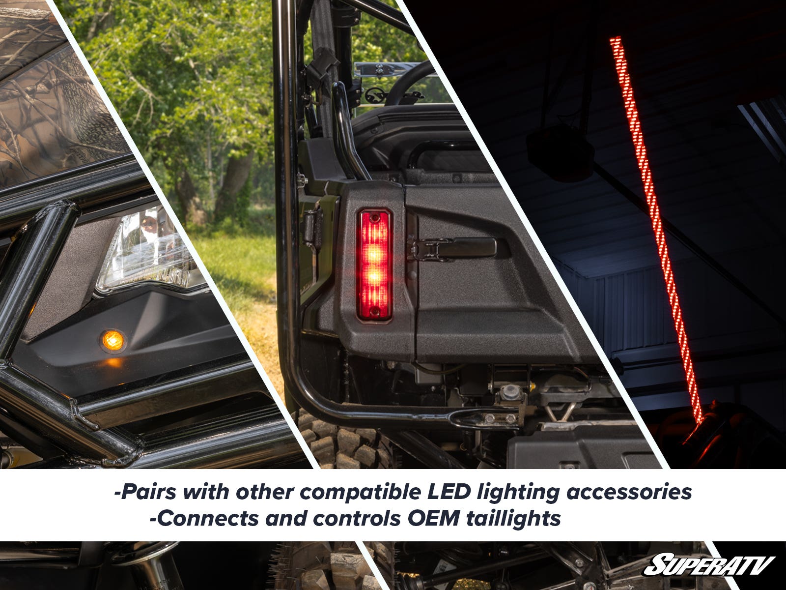 Photo of SuperATV Honda Pioneer 1000 Deluxe Self-Canceling Turn Signal Kit 1 by SuperATV - Premium Street Legal Kits for UTVs / Side by Sides