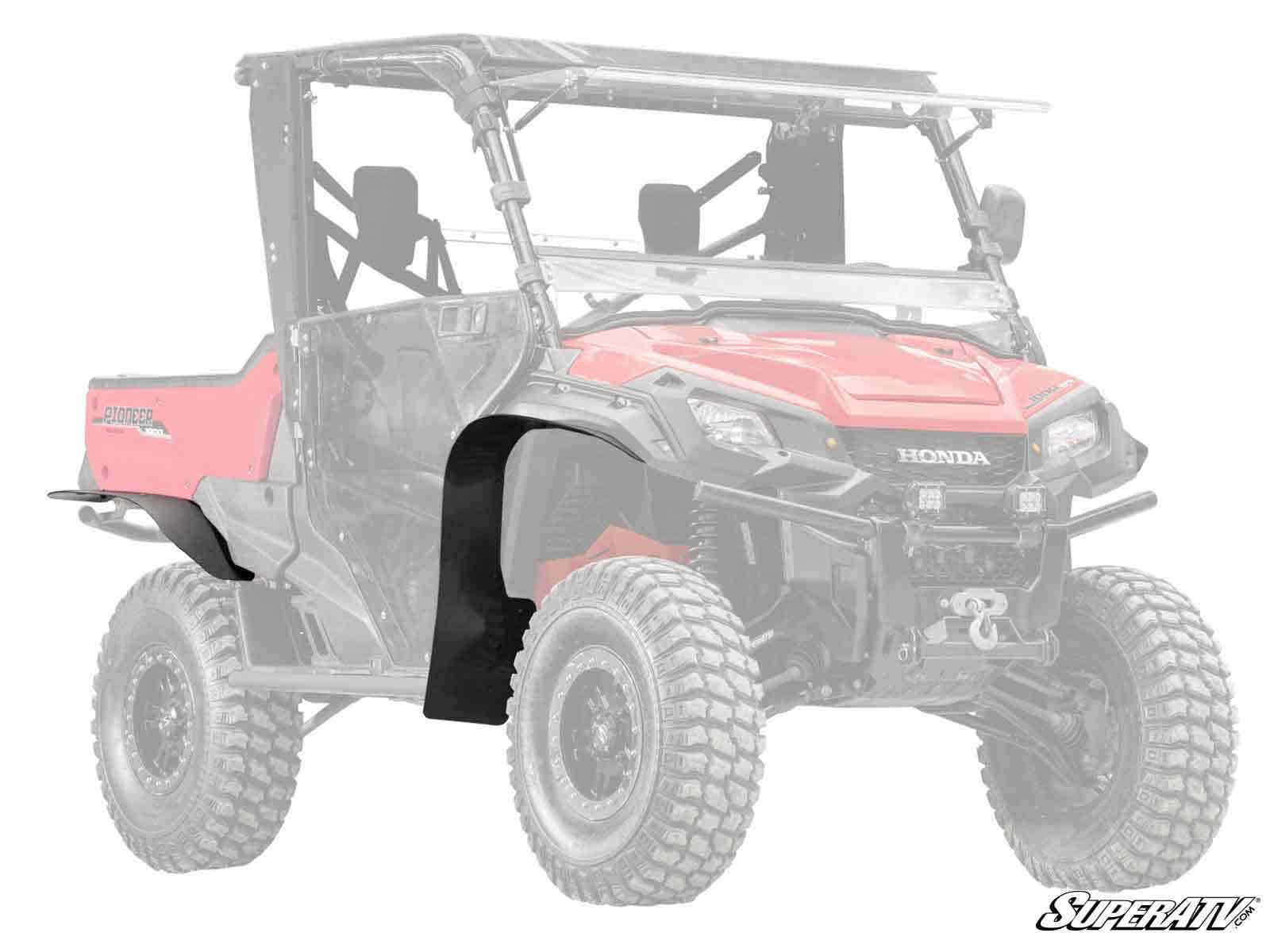 Photo of SuperATV Honda Pioneer 1000 Low Profile Fender Flares by SuperATV - Premium Fenders & Fender Guards for UTVs / Side by Sides