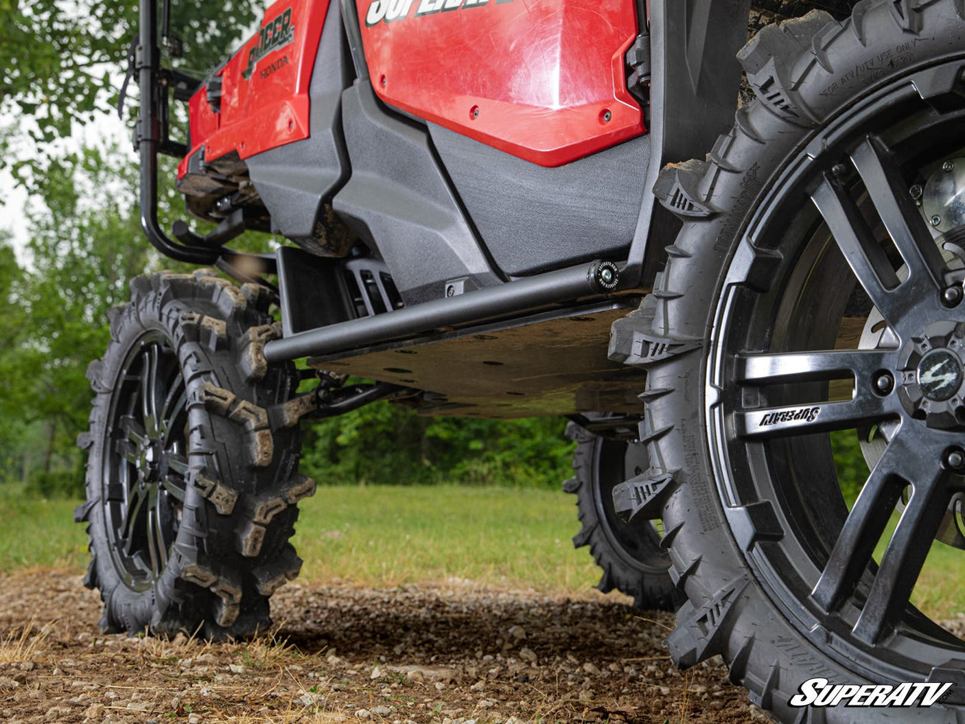 Photo of SuperATV Honda Pioneer 1000-5 Heavy-Duty Nerf Bars by SuperATV - Premium Nerf Bars for UTVs / Side by Sides