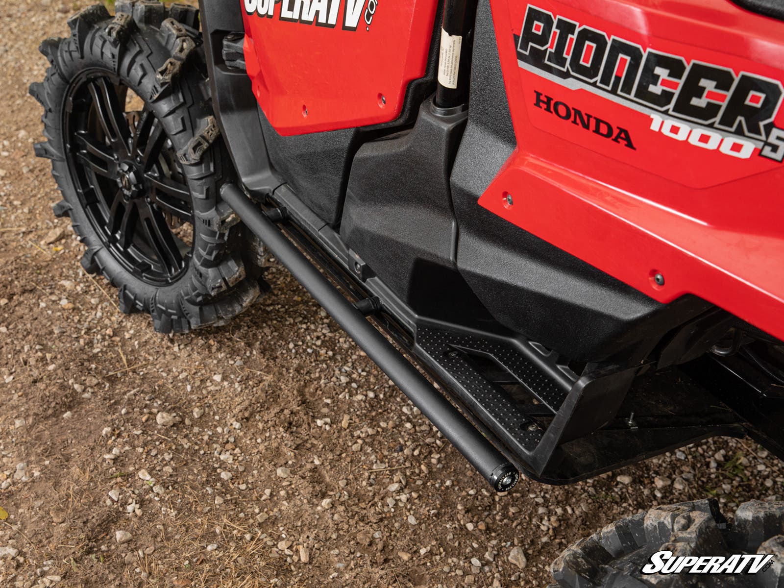 Photo of SuperATV Honda Pioneer 1000-5 Heavy-Duty Nerf Bars by SuperATV - Premium Nerf Bars for UTVs / Side by Sides