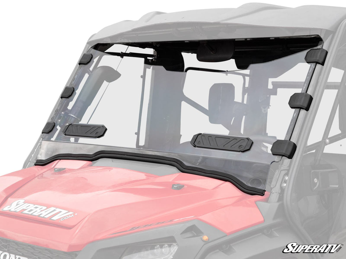 Photo of SuperATV Honda Pioneer 1000 Vented Full Windshield by SuperATV - Premium Windshields for UTVs / Side by Sides