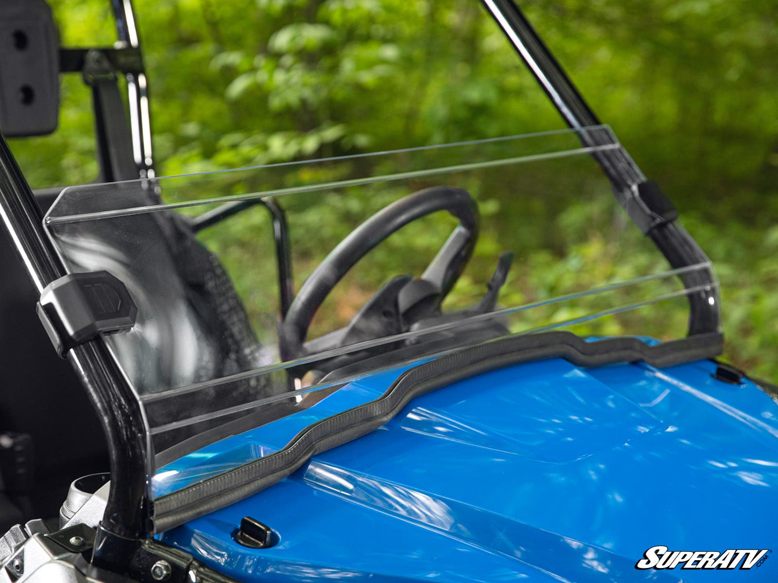 Photo of SuperATV Honda Pioneer 520 Half Windshield by SuperATV - Premium Windshields for UTVs / Side by Sides