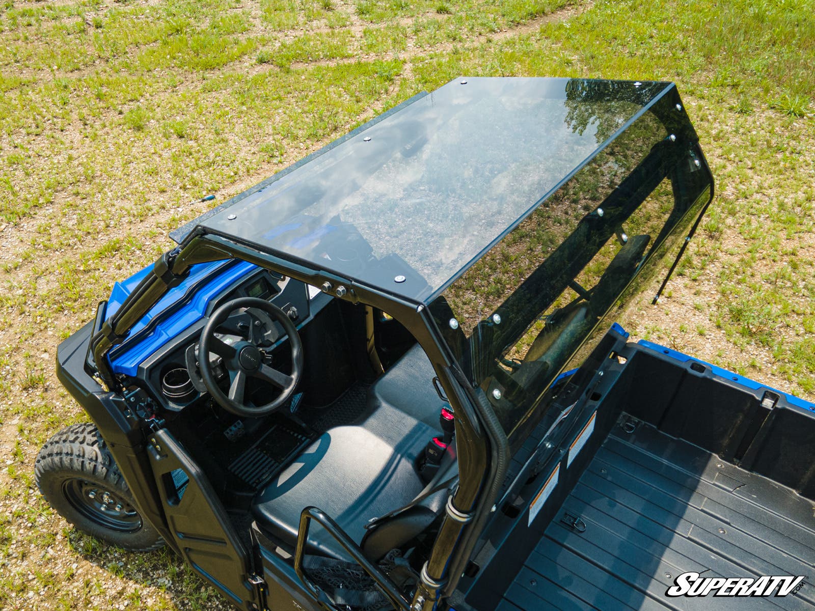 Photo of SuperATV Honda Pioneer 520 Tinted Roof by SuperATV - Premium Roofs for UTVs / Side by Sides