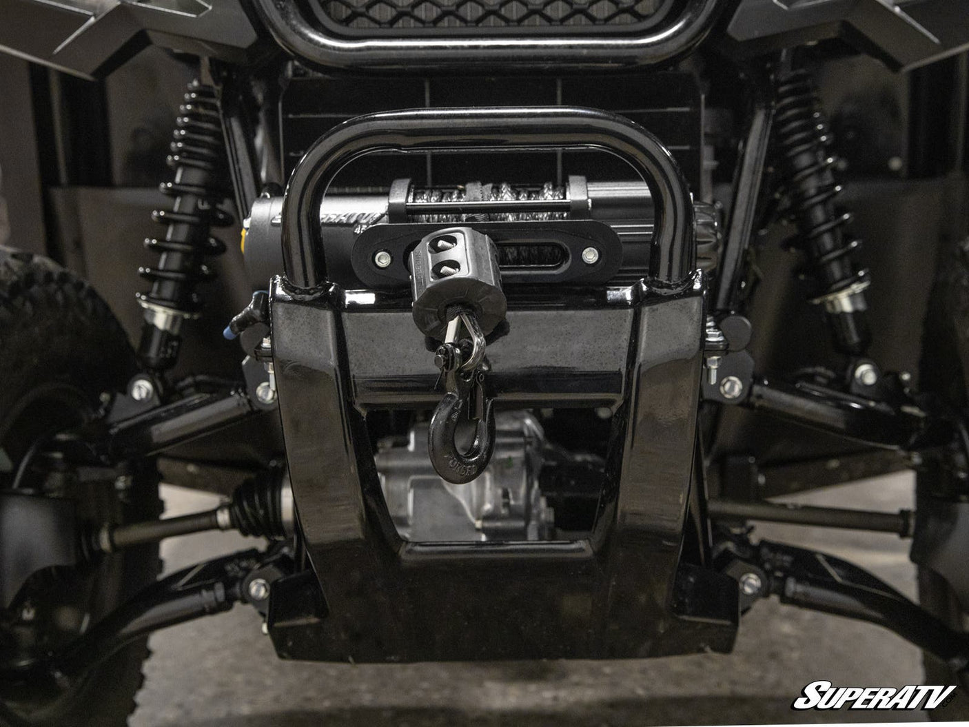 Photo of SuperATV Honda Pioneer 500 Winch Mounting Plate by SuperATV - Premium Winches & Winch Mounts for UTVs / Side by Sides