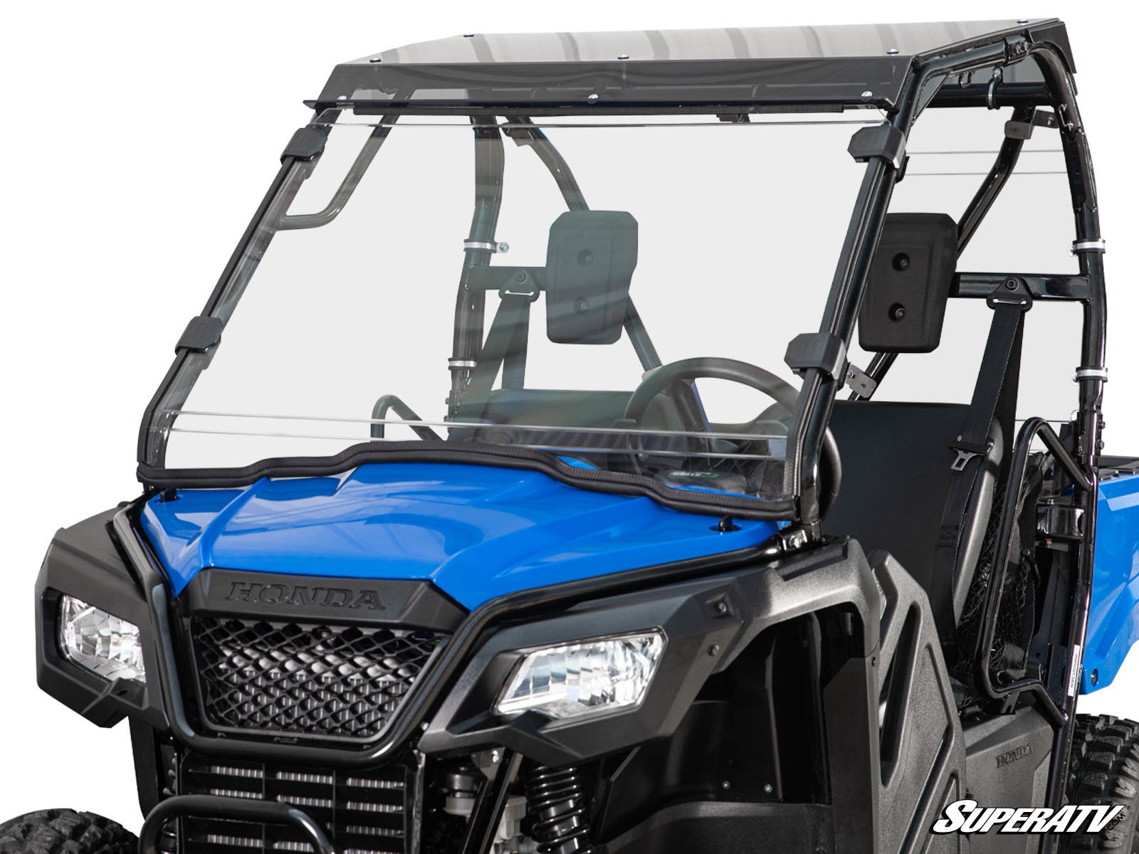 Photo of SuperATV Honda Pioneer 500 Windshield by SuperATV - Premium Windshields for UTVs / Side by Sides