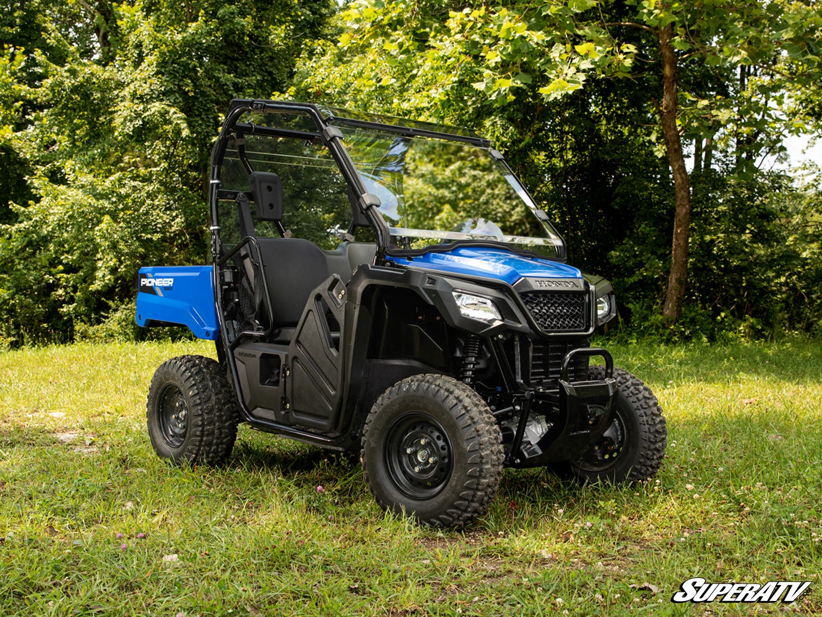 Photo of SuperATV Honda Pioneer 500 Windshield by SuperATV - Premium Windshields for UTVs / Side by Sides