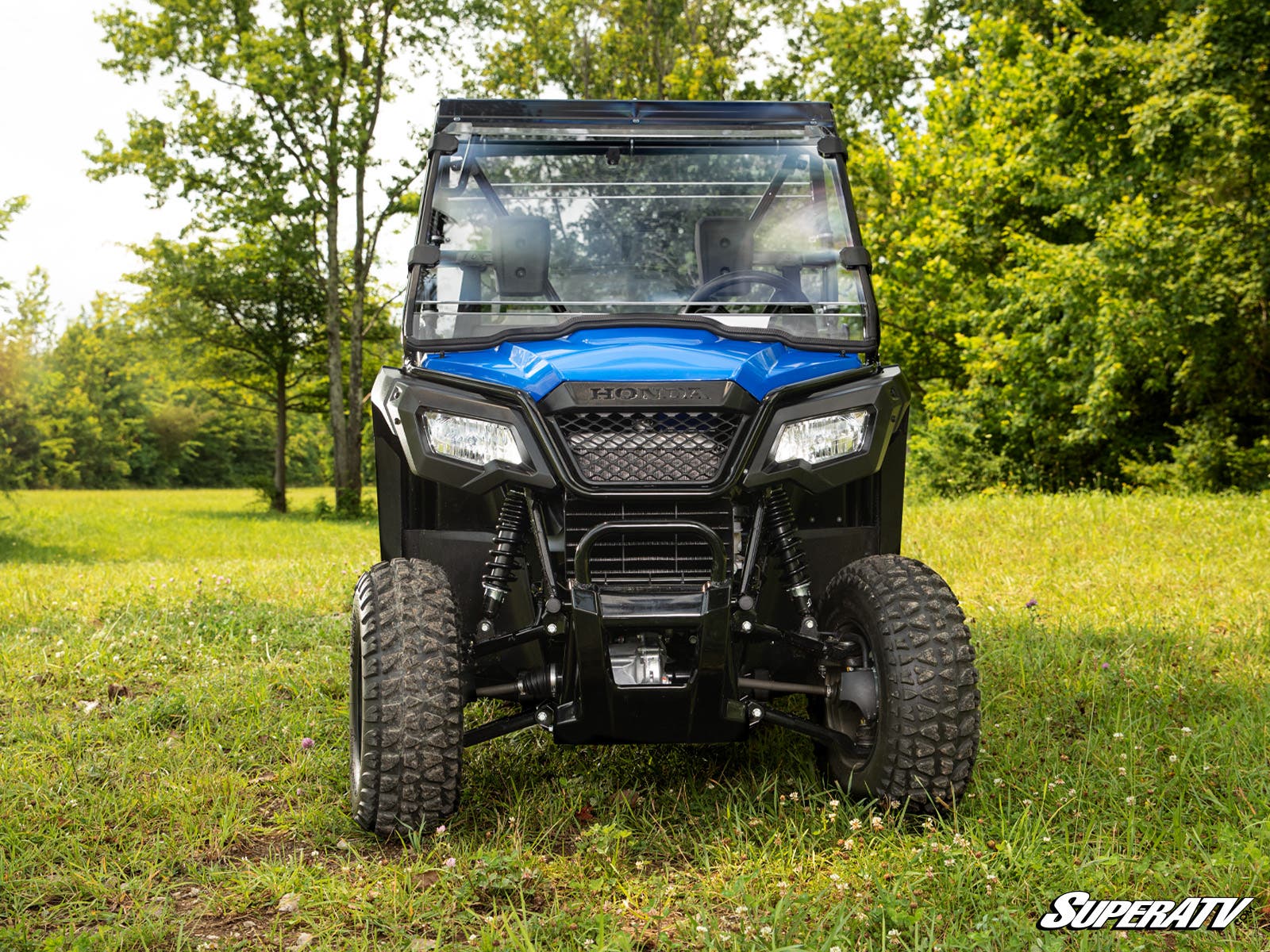 Photo of SuperATV Honda Pioneer 500 Windshield by SuperATV - Premium Windshields for UTVs / Side by Sides