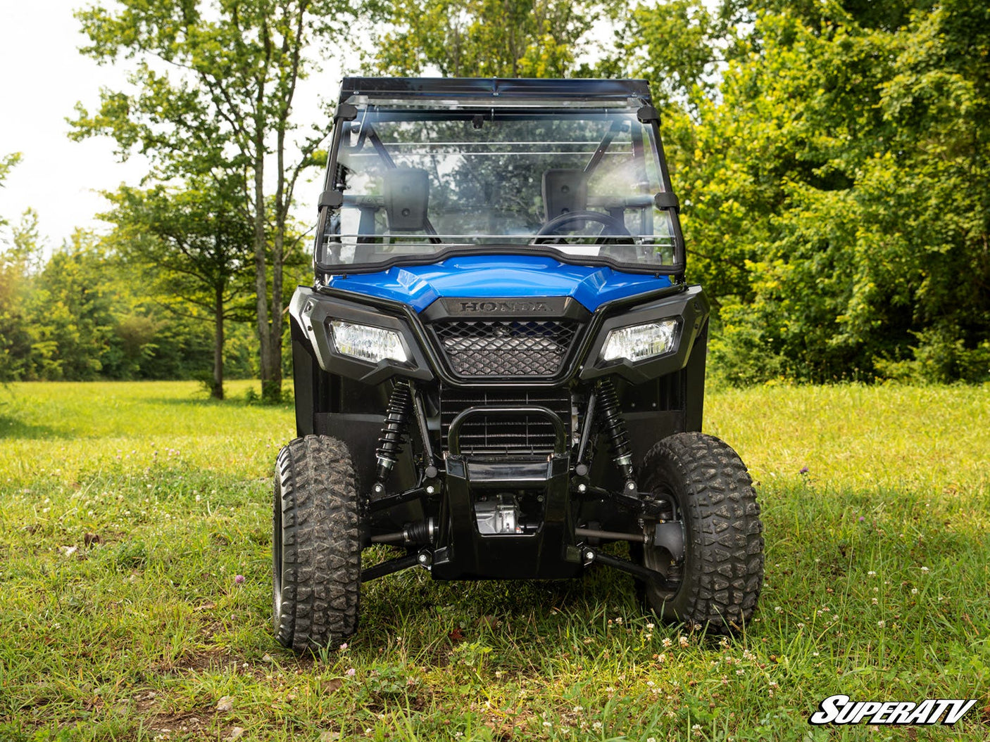 Photo of SuperATV Honda Pioneer 500 Windshield by SuperATV - Premium Windshields for UTVs / Side by Sides