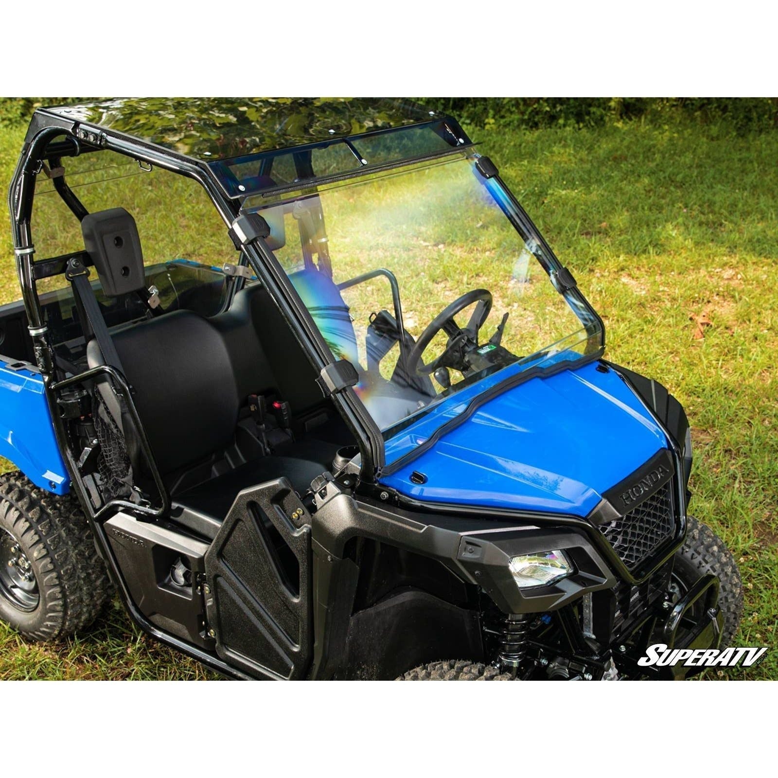 Photo of Honda Pioneer 500 Full Windshield by SuperATV - Premium Windshields for UTVs / Side by Sides