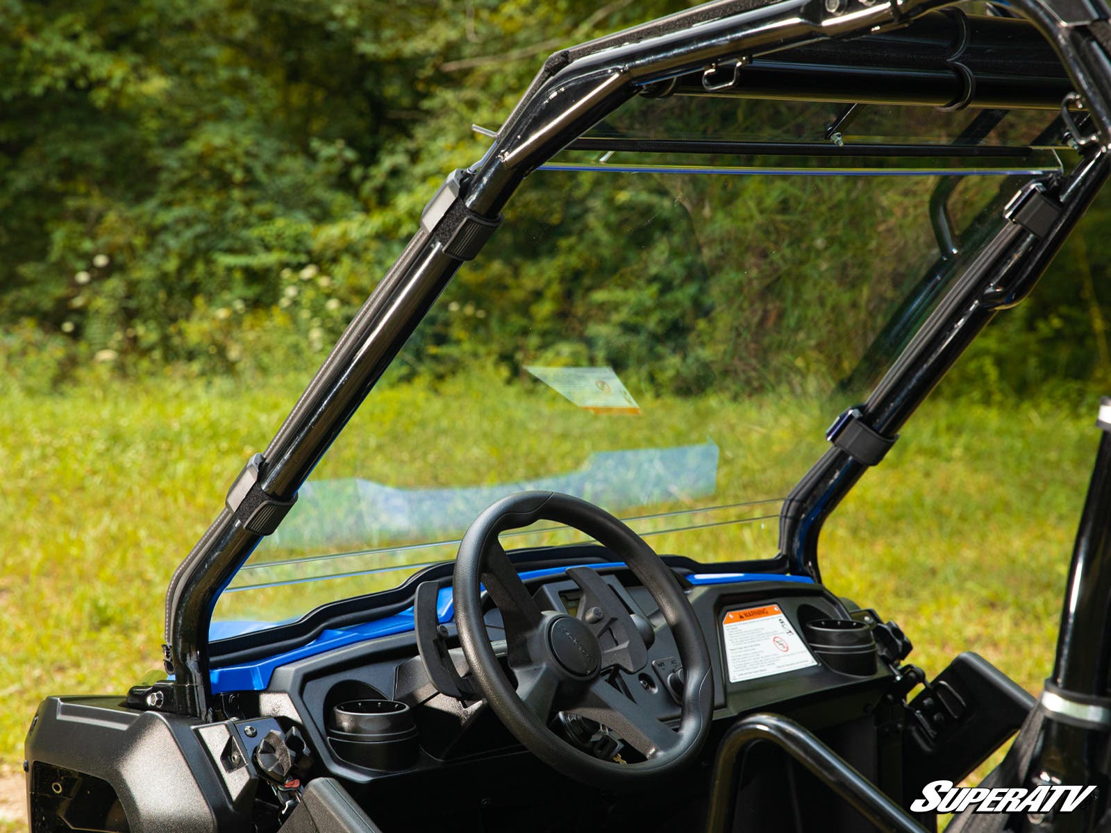 Photo of SuperATV Honda Pioneer 500 Windshield by SuperATV - Premium Windshields for UTVs / Side by Sides