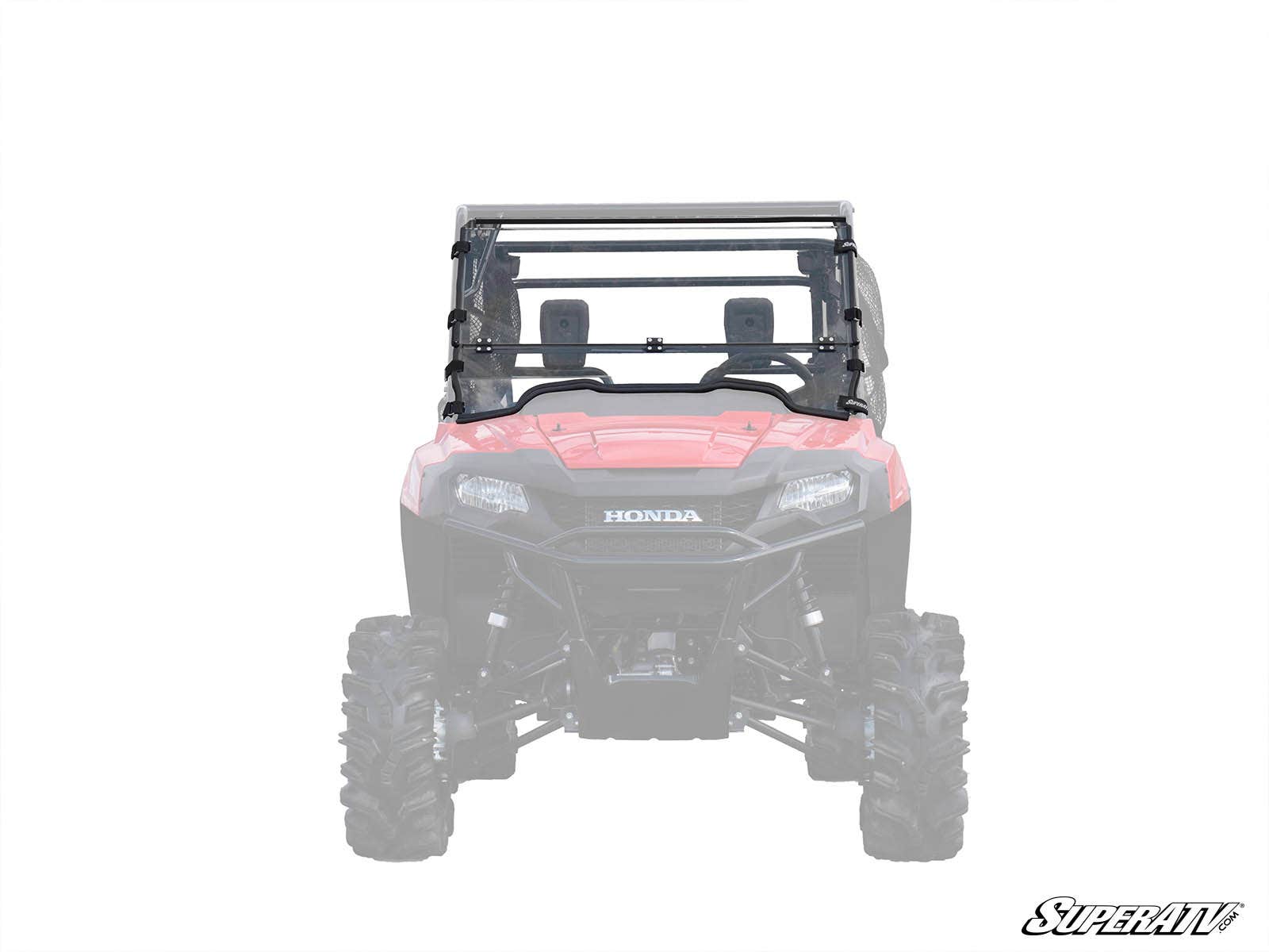 Photo of SuperATV Honda Pioneer 700 Flip Down Windshield by SuperATV - Premium Windshields for UTVs / Side by Sides