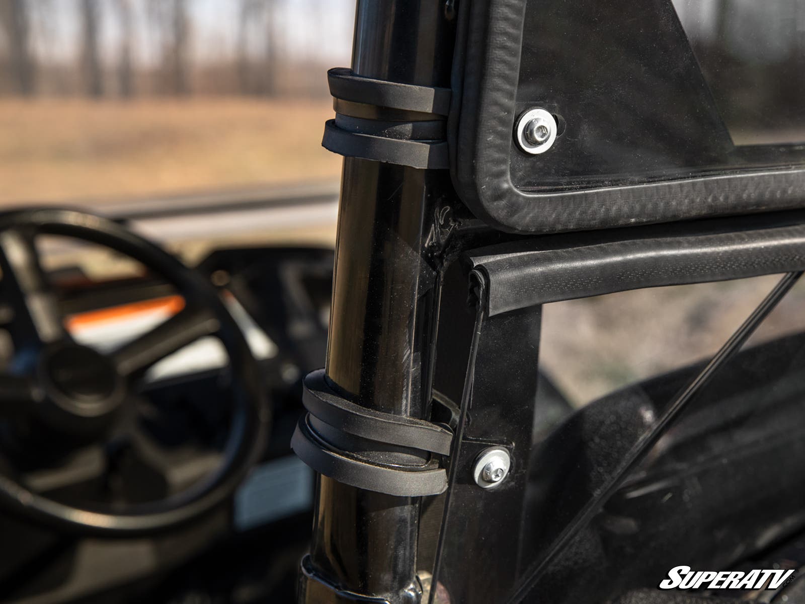 Photo of SuperATV Honda Pioneer 700 Rear Windshield by SuperATV - Premium Windshields for UTVs / Side by Sides