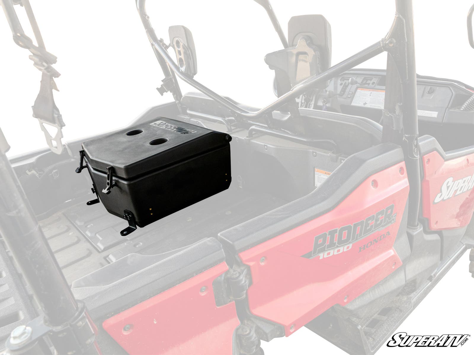 Photo of SuperATV Honda Pioneer Cooler / Cargo Box by SuperATV - Premium Storage for UTVs / Side by Sides