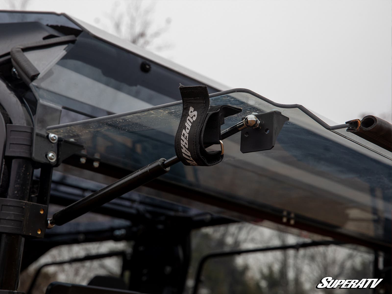 Photo of SuperATV Honda Pioneer 1000-5 Rear Windshield by SuperATV - Premium Windshields for UTVs / Side by Sides