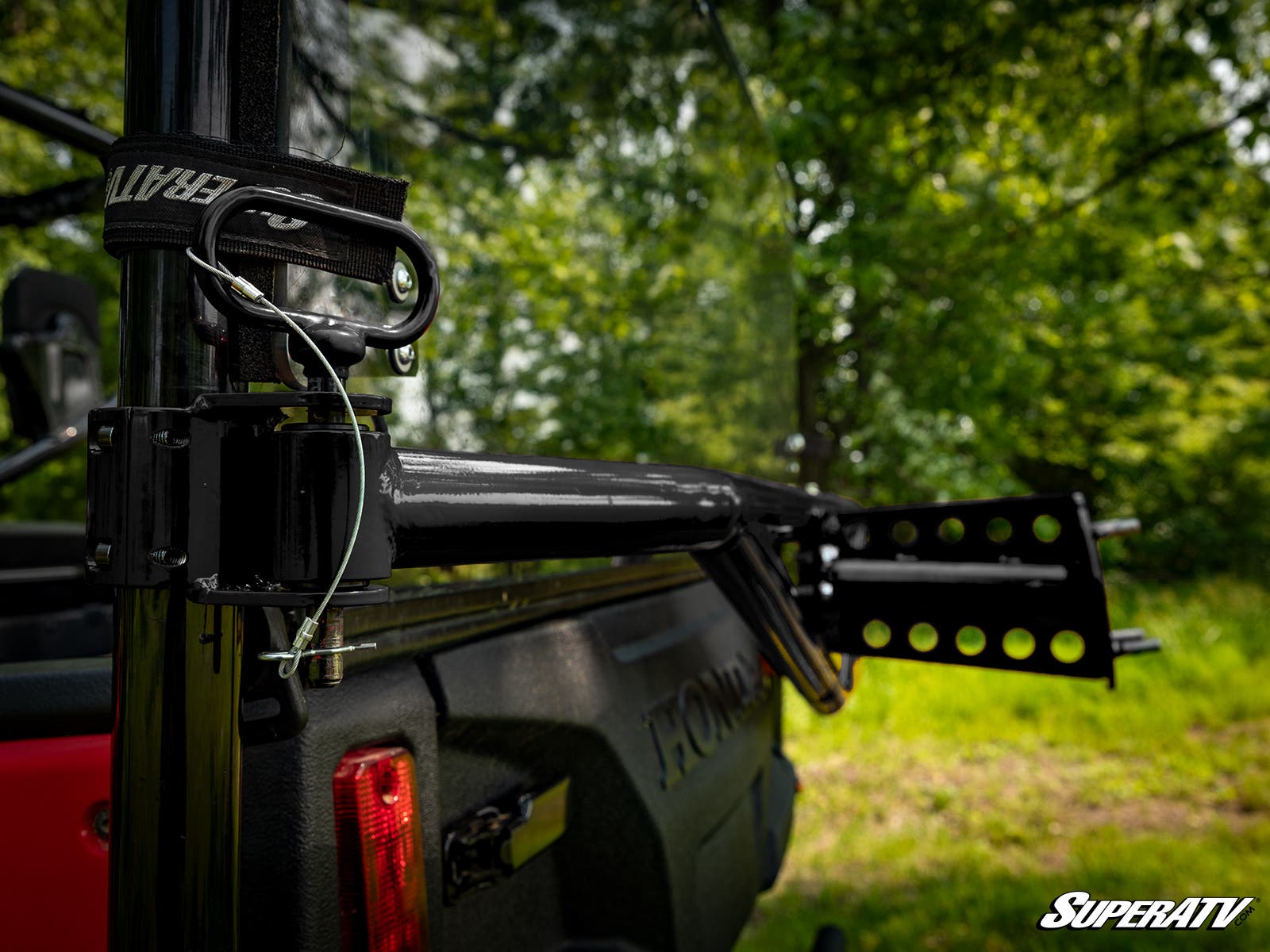 Photo of SuperATV Honda Pioneer 1000-5 Spare Tire Carrier by SuperATV - Premium Storage for UTVs / Side by Sides