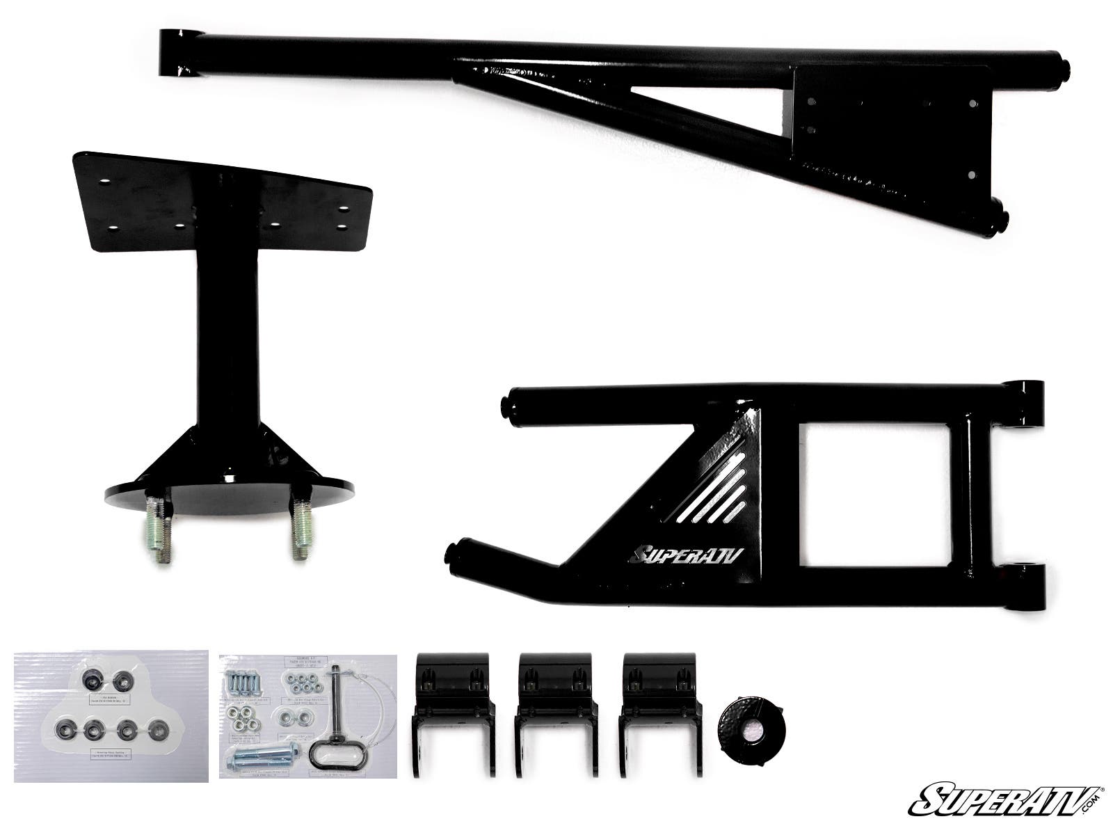 Photo of SuperATV Honda Pioneer 1000-5 Spare Tire Carrier by SuperATV - Premium Storage for UTVs / Side by Sides