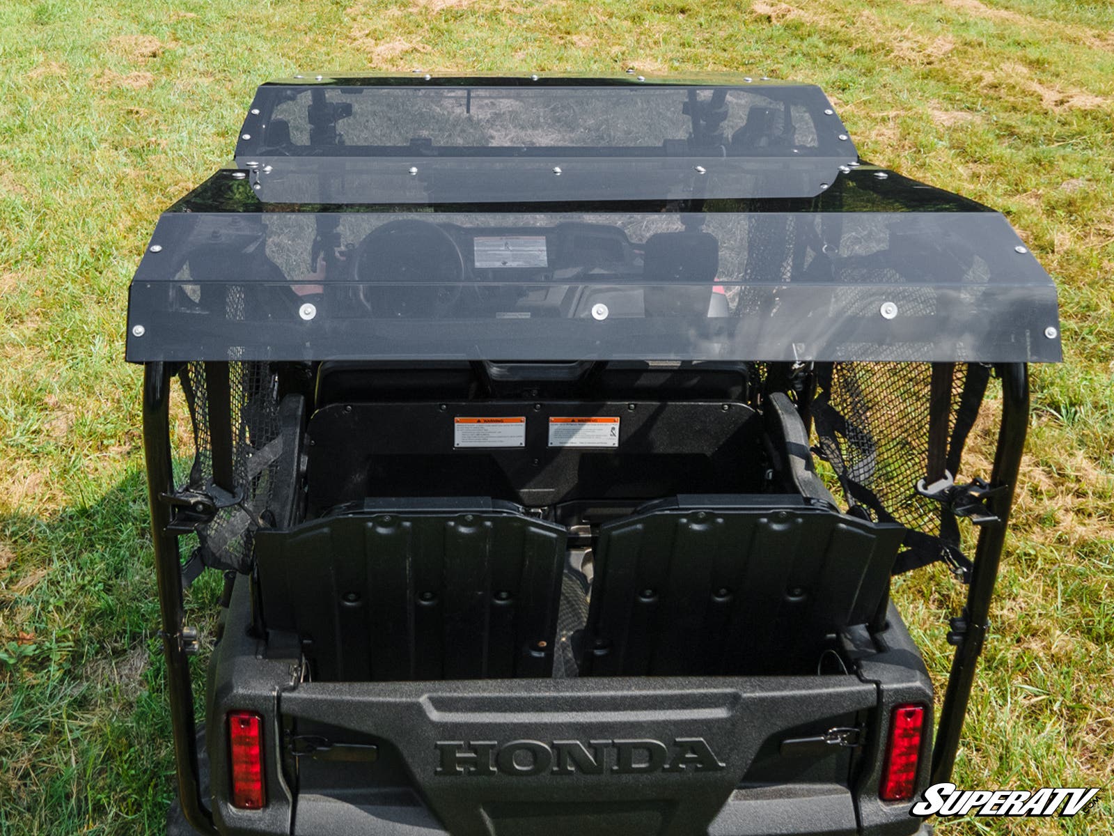 Photo of SuperATV Honda Pioneer 700-4 Tinted Roof by SuperATV - Premium Roofs for UTVs / Side by Sides