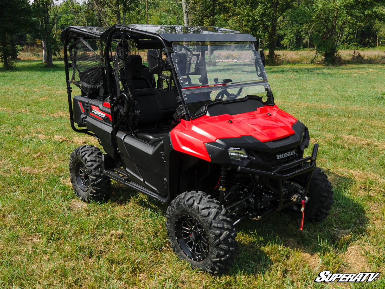 Photo of SuperATV Honda Pioneer 700-4 Tinted Roof by SuperATV - Premium Roofs for UTVs / Side by Sides