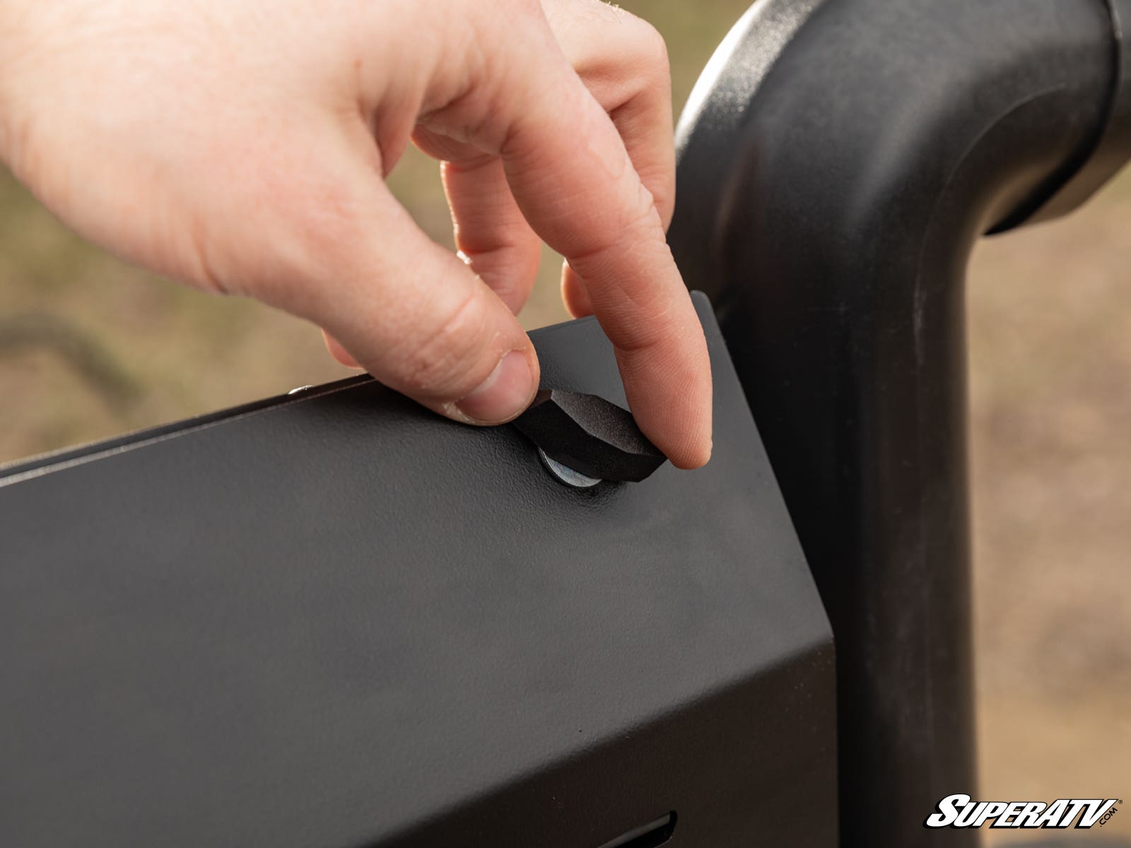 Photo of SuperATV Honda Rubicon 520 Radiator Relocation Kit by SuperATV - Premium Radiators for UTVs / Side by Sides