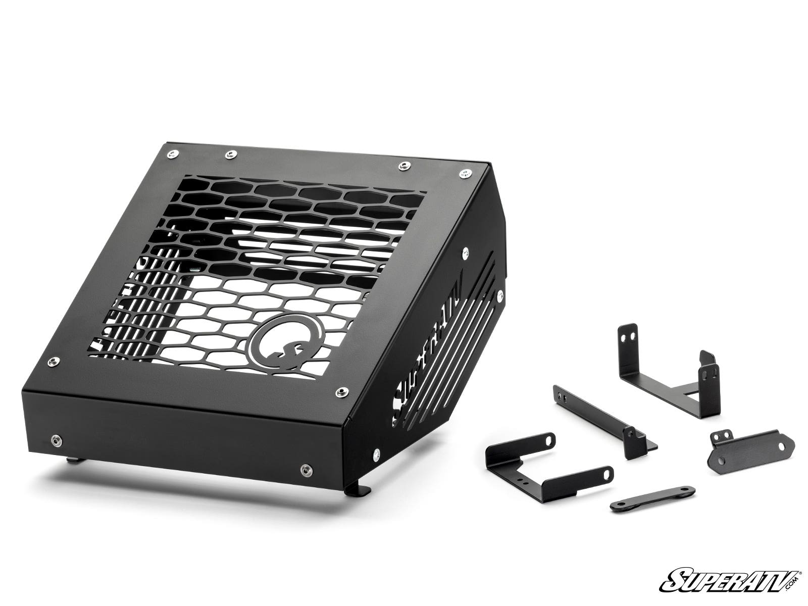 Photo of SuperATV Honda Rubicon 520 Radiator Relocation Kit by SuperATV - Premium Radiators for UTVs / Side by Sides