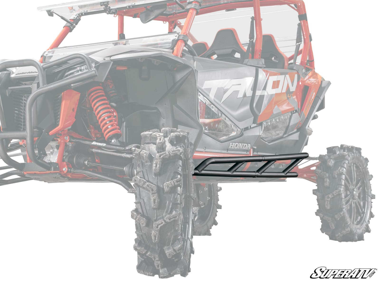 Photo of SuperATV Honda Talon 1000X-4 Heavy-Duty Nerf Bars by SuperATV - Premium Nerf Bars for UTVs / Side by Sides
