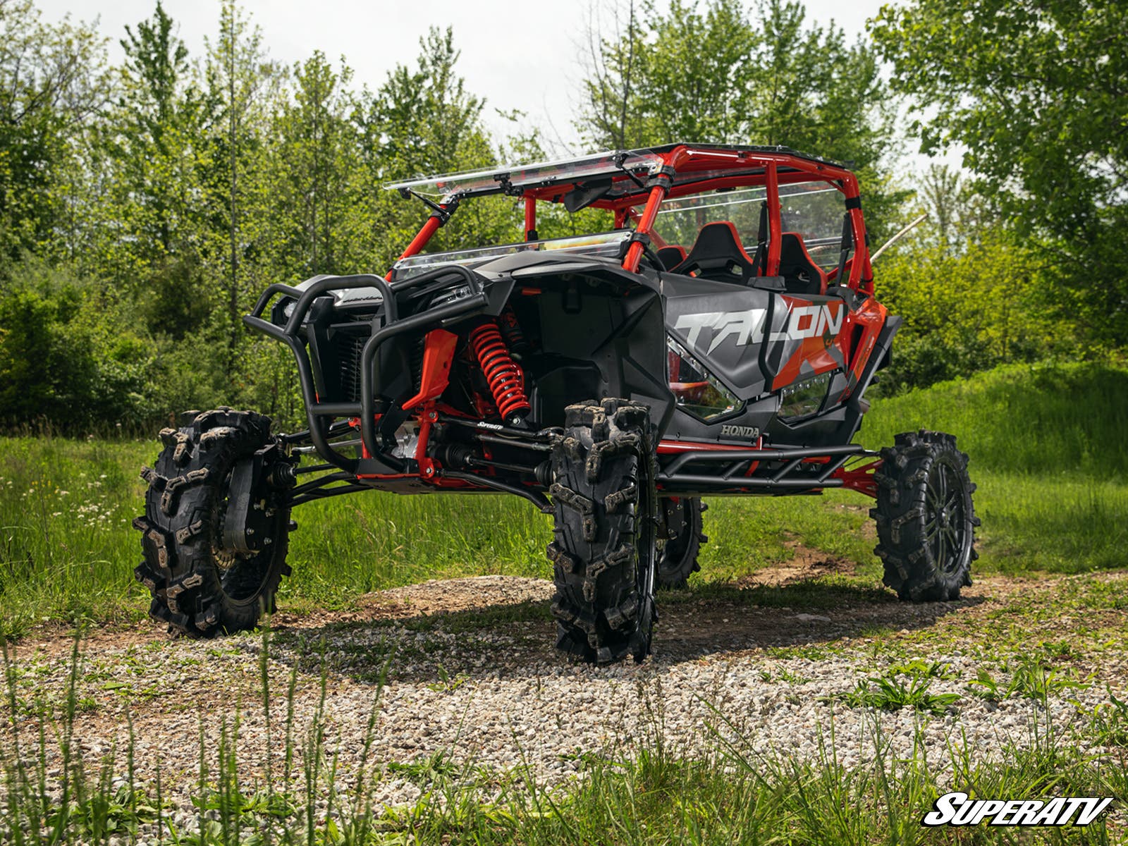 Photo of SuperATV Honda Talon 1000X-4 Heavy-Duty Nerf Bars by SuperATV - Premium Nerf Bars for UTVs / Side by Sides