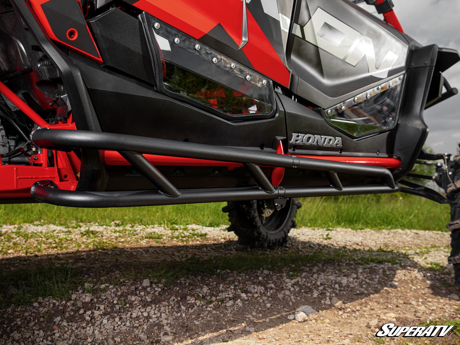 Photo of SuperATV Honda Talon 1000X-4 Heavy-Duty Nerf Bars by SuperATV - Premium Nerf Bars for UTVs / Side by Sides