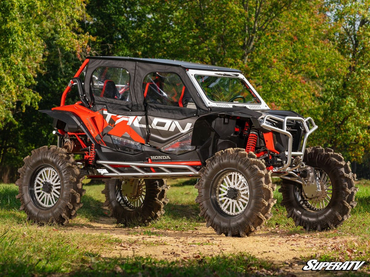 Photo of SuperATV Honda Talon 1000X-4 Primal Soft Cab Enclosure Upper Doors by SuperATV - Premium Doors for UTVs / Side by Sides