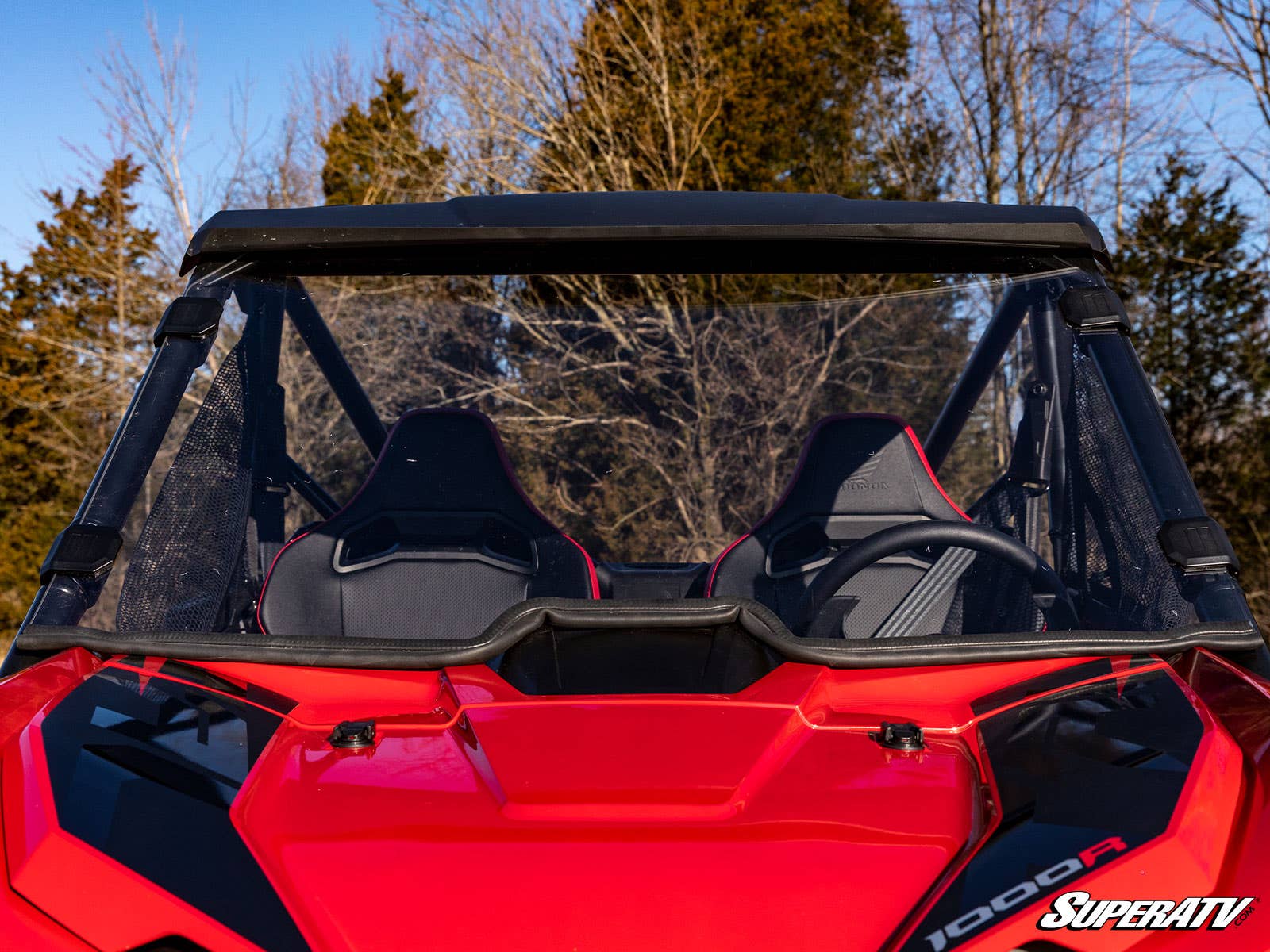 Photo of SuperATV Honda Talon 1000 Full Windshield by SuperATV - Premium Windshields for UTVs / Side by Sides