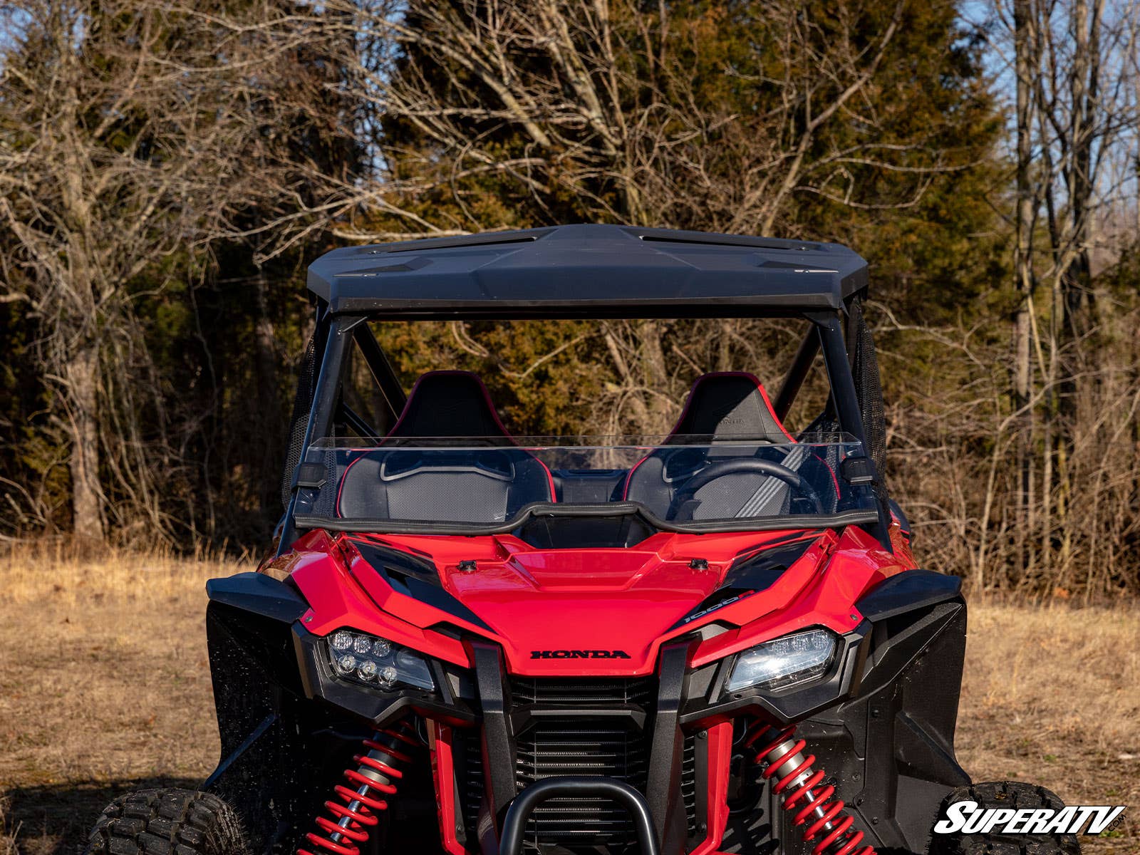Photo of SuperATV Honda Talon 1000 Half Windshield by SuperATV - Premium Windshields for UTVs / Side by Sides