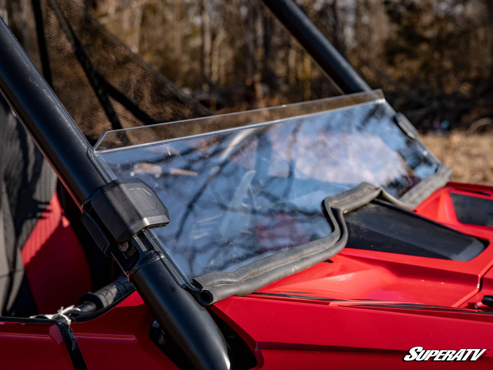 Photo of SuperATV Honda Talon 1000 Half Windshield by SuperATV - Premium Windshields for UTVs / Side by Sides