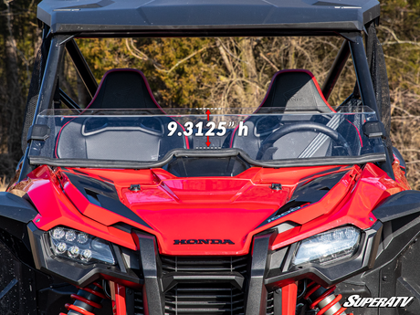 Photo of SuperATV Honda Talon 1000 Half Windshield by SuperATV - Premium Windshields for UTVs / Side by Sides