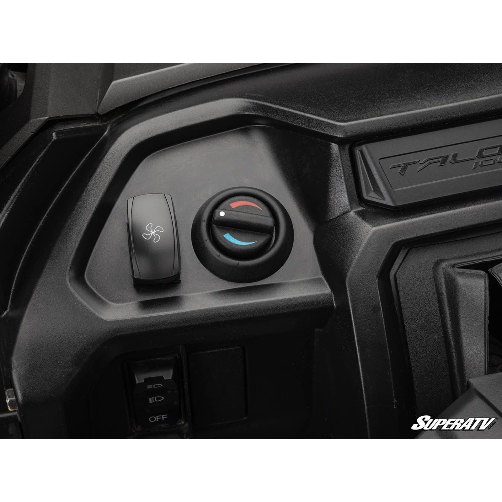 Photo of Honda Talon In-Dash Cab Heater by SuperATV - Premium Heaters for UTVs / Side by Sides