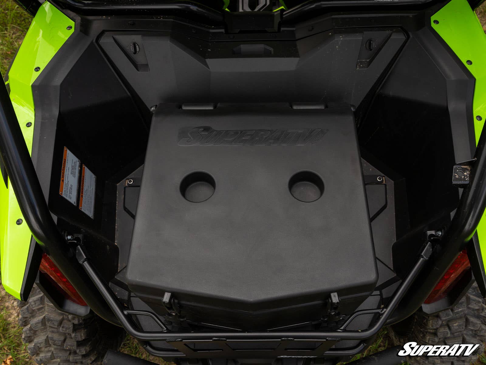 Photo of SuperATV Honda Talon 1000 Rear Cargo Box by SuperATV - Premium Storage for UTVs / Side by Sides