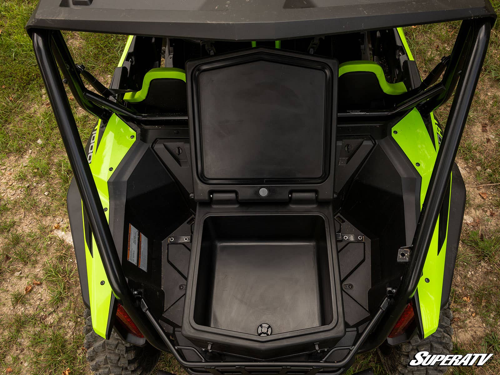 Photo of SuperATV Honda Talon 1000 Rear Cargo Box by SuperATV - Premium Storage for UTVs / Side by Sides