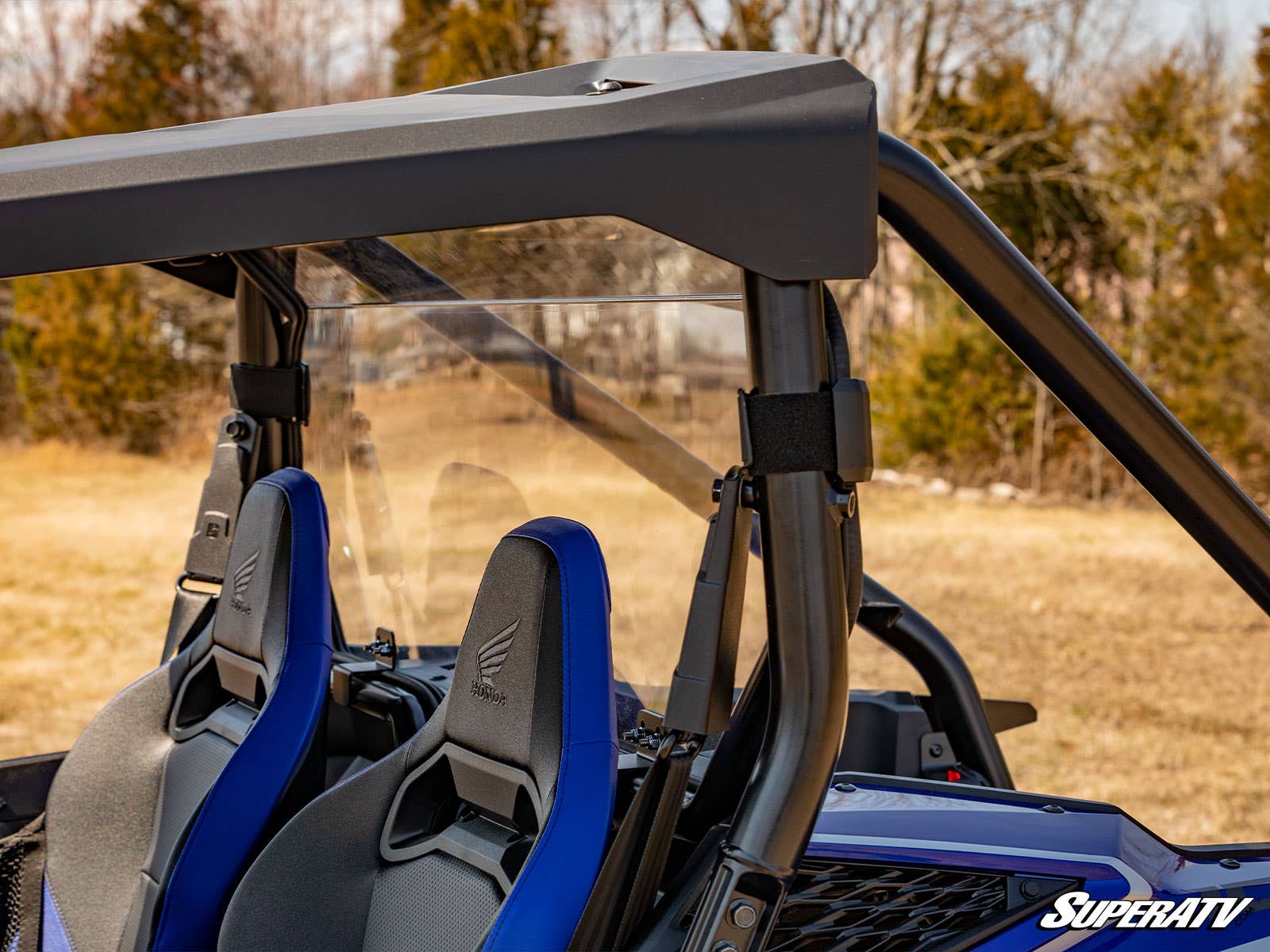 Photo of SuperATV Honda Talon 1000 Rear Windshield by SuperATV - Premium Windshields for UTVs / Side by Sides