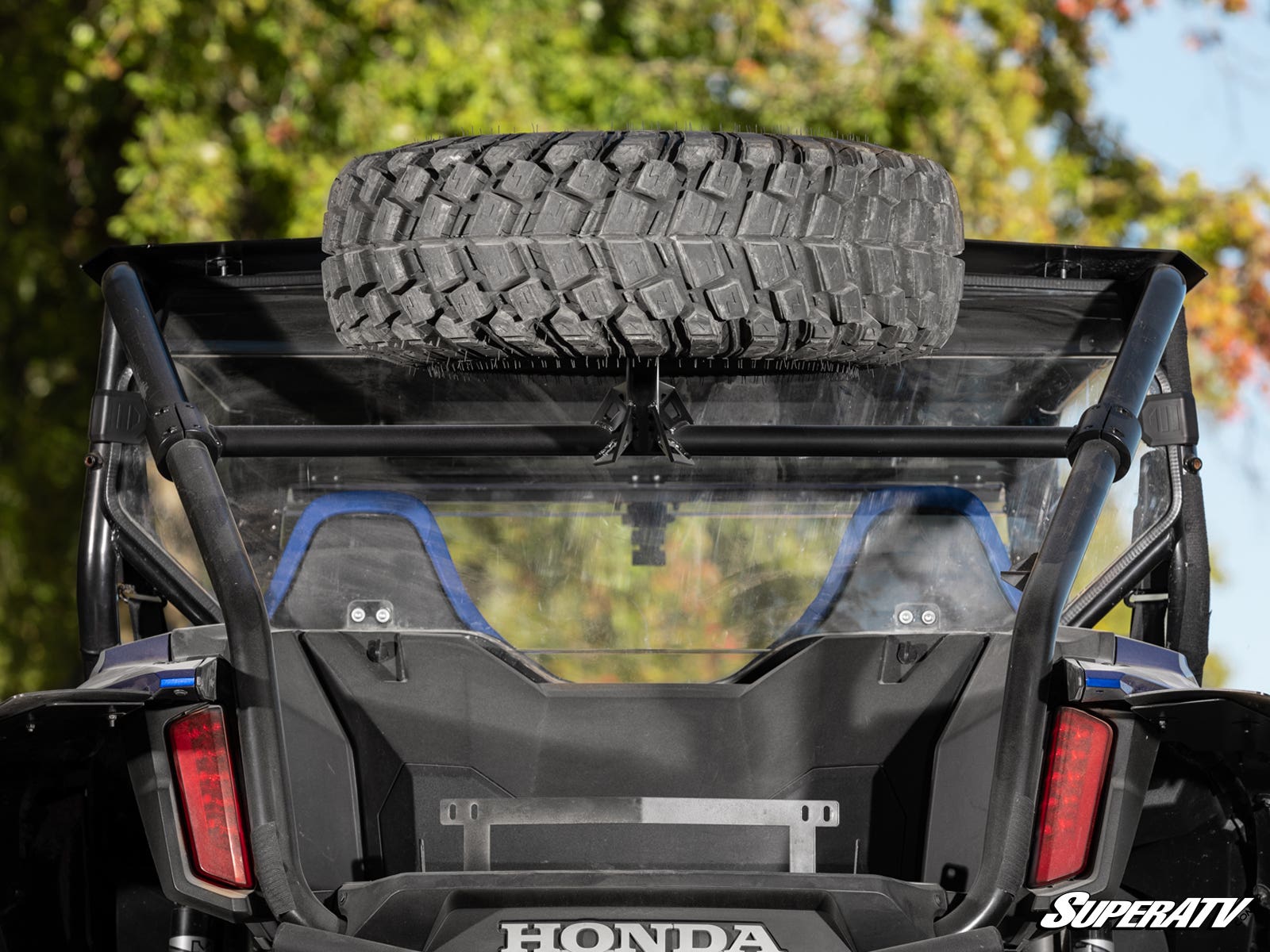 Photo of SuperATV Honda Talon 1000 Spare Tire Carrier by SuperATV - Premium Spare Tire Mounts for UTVs / Side by Sides