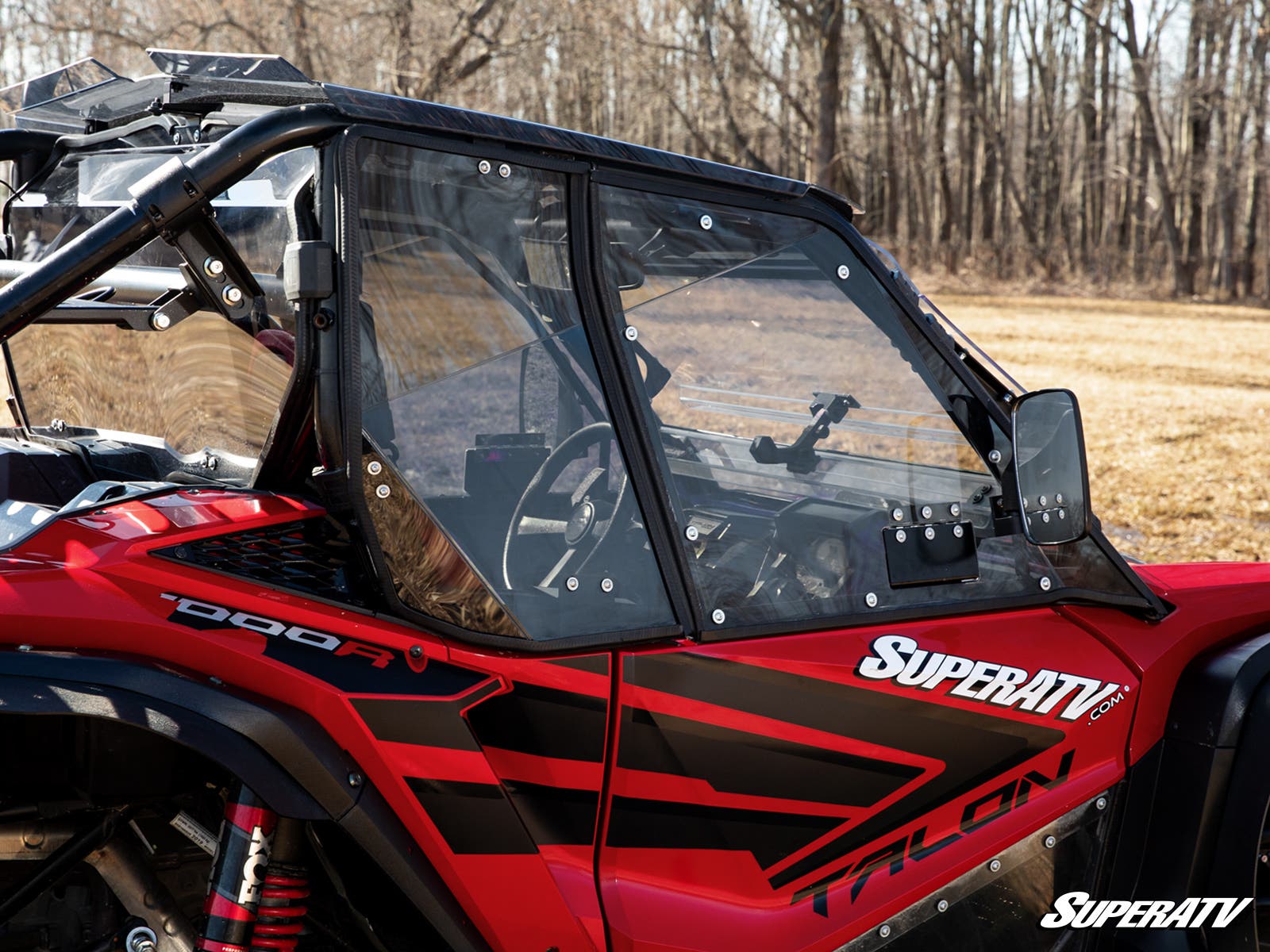 Photo of SuperATV Honda Talon 1000 Cab Enclosure Doors by SuperATV - Premium Cab Enclosures for UTVs / Side by Sides