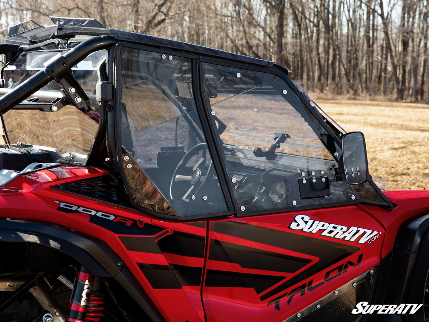 Photo of SuperATV Honda Talon 1000 Cab Enclosure Doors by SuperATV - Premium Cab Enclosures for UTVs / Side by Sides