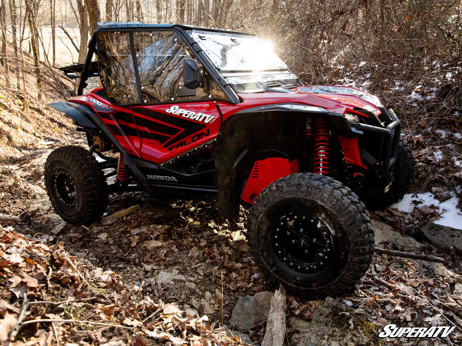 Photo of SuperATV Honda Talon 1000 Cab Enclosure Doors by SuperATV - Premium Cab Enclosures for UTVs / Side by Sides