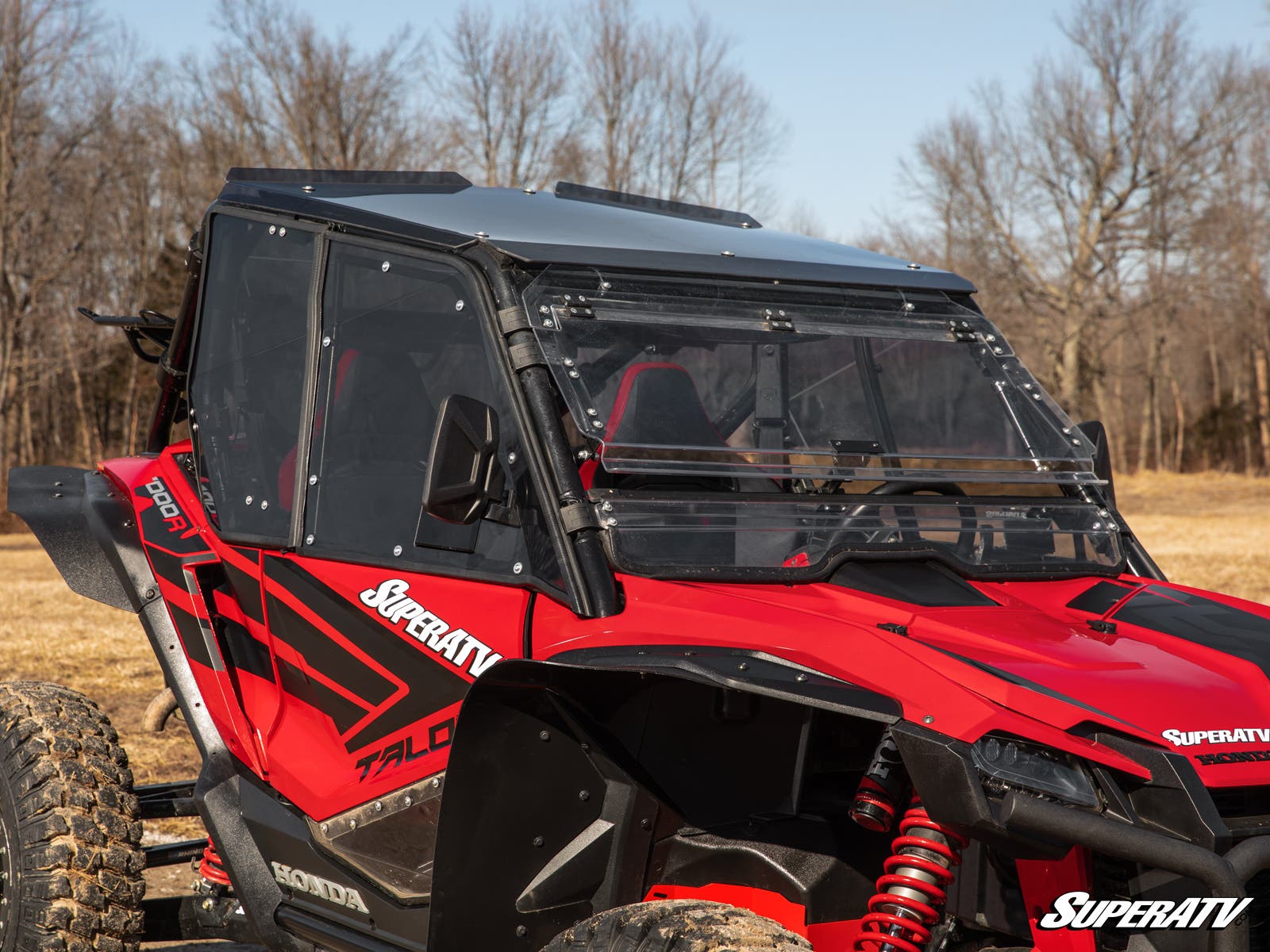 Photo of SuperATV Honda Talon 1000 Cab Enclosure Doors by SuperATV - Premium Cab Enclosures for UTVs / Side by Sides