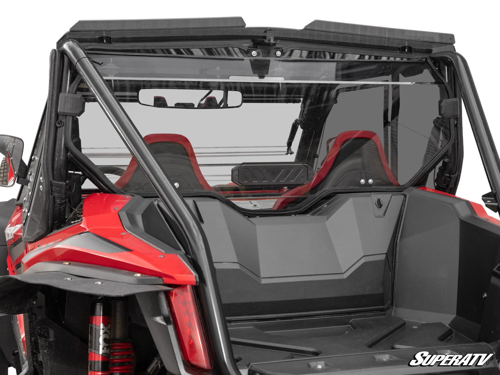 Photo of SuperATV Honda Talon 1000 Rear Vented Windshield by SuperATV - Premium Windshields for UTVs / Side by Sides
