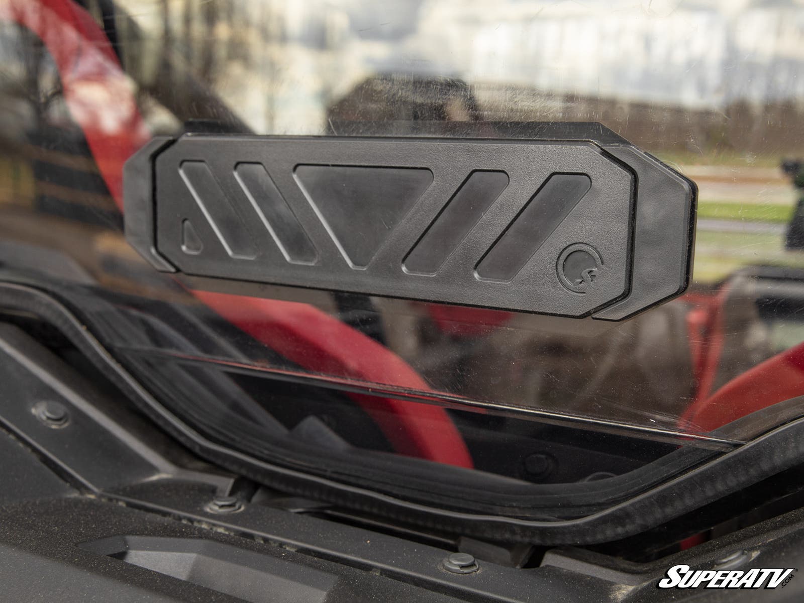 Photo of SuperATV Honda Talon 1000 Rear Vented Windshield by SuperATV - Premium Windshields for UTVs / Side by Sides