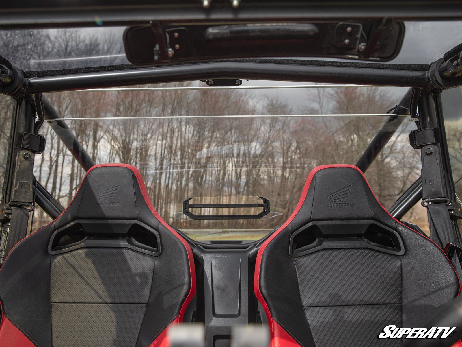 Photo of SuperATV Honda Talon 1000 Rear Vented Windshield by SuperATV - Premium Windshields for UTVs / Side by Sides