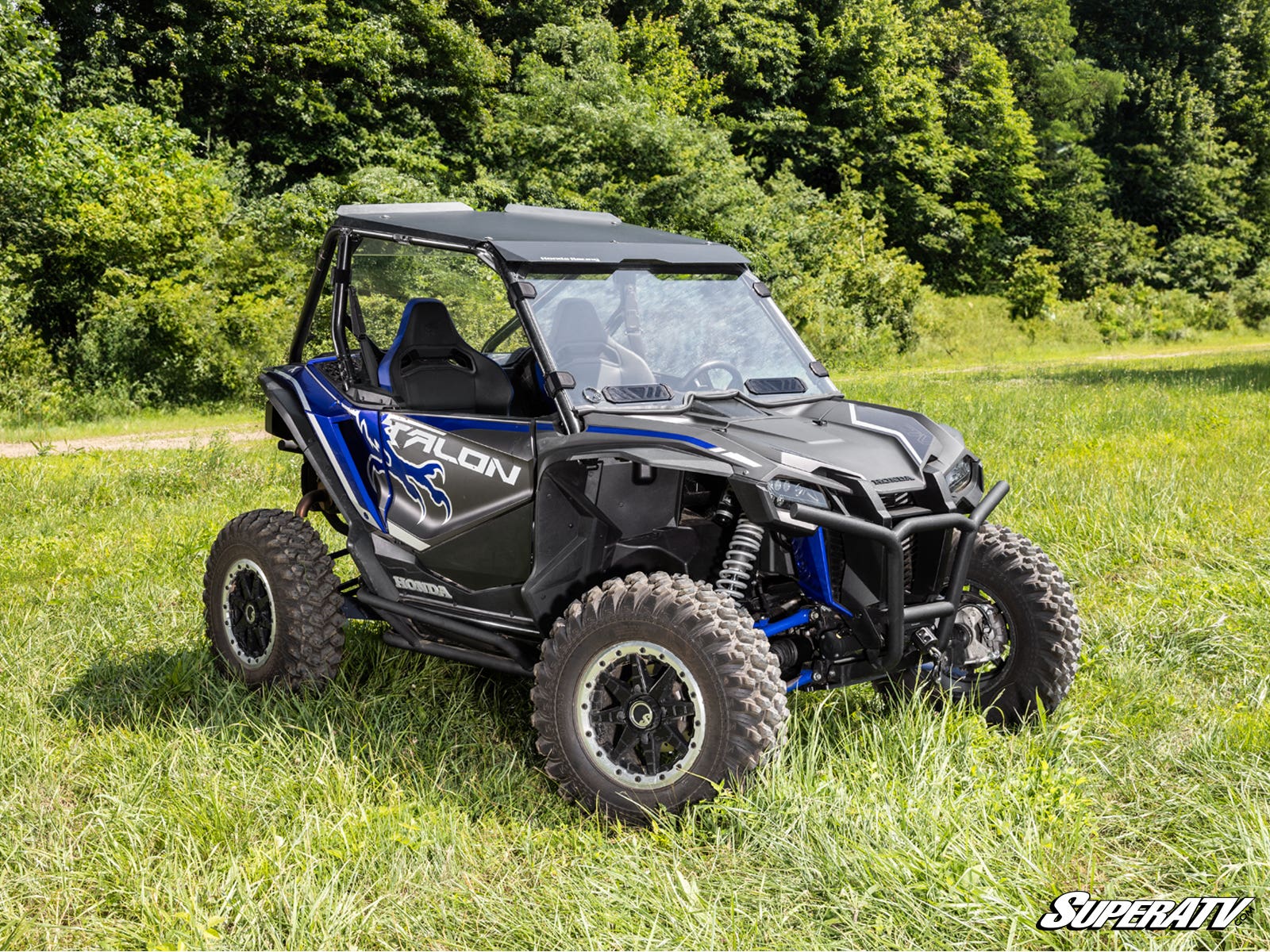 Photo of SuperATV Honda Talon 1000 Vented Full WindshieldScratch Resistant by SuperATV - Premium for UTVs / Side by Sides